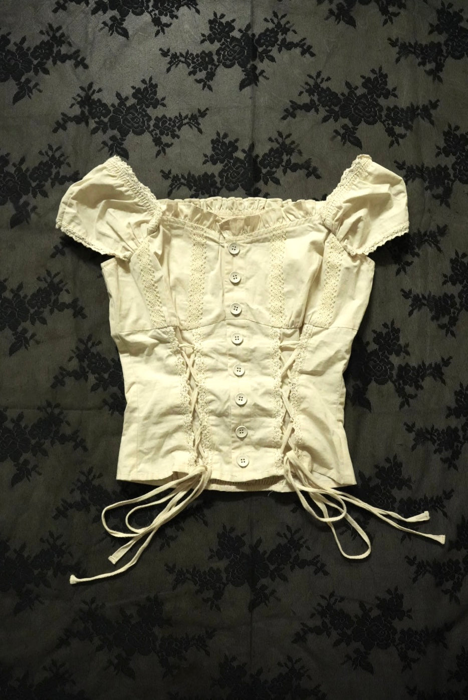 Ivory Cotton Blouse